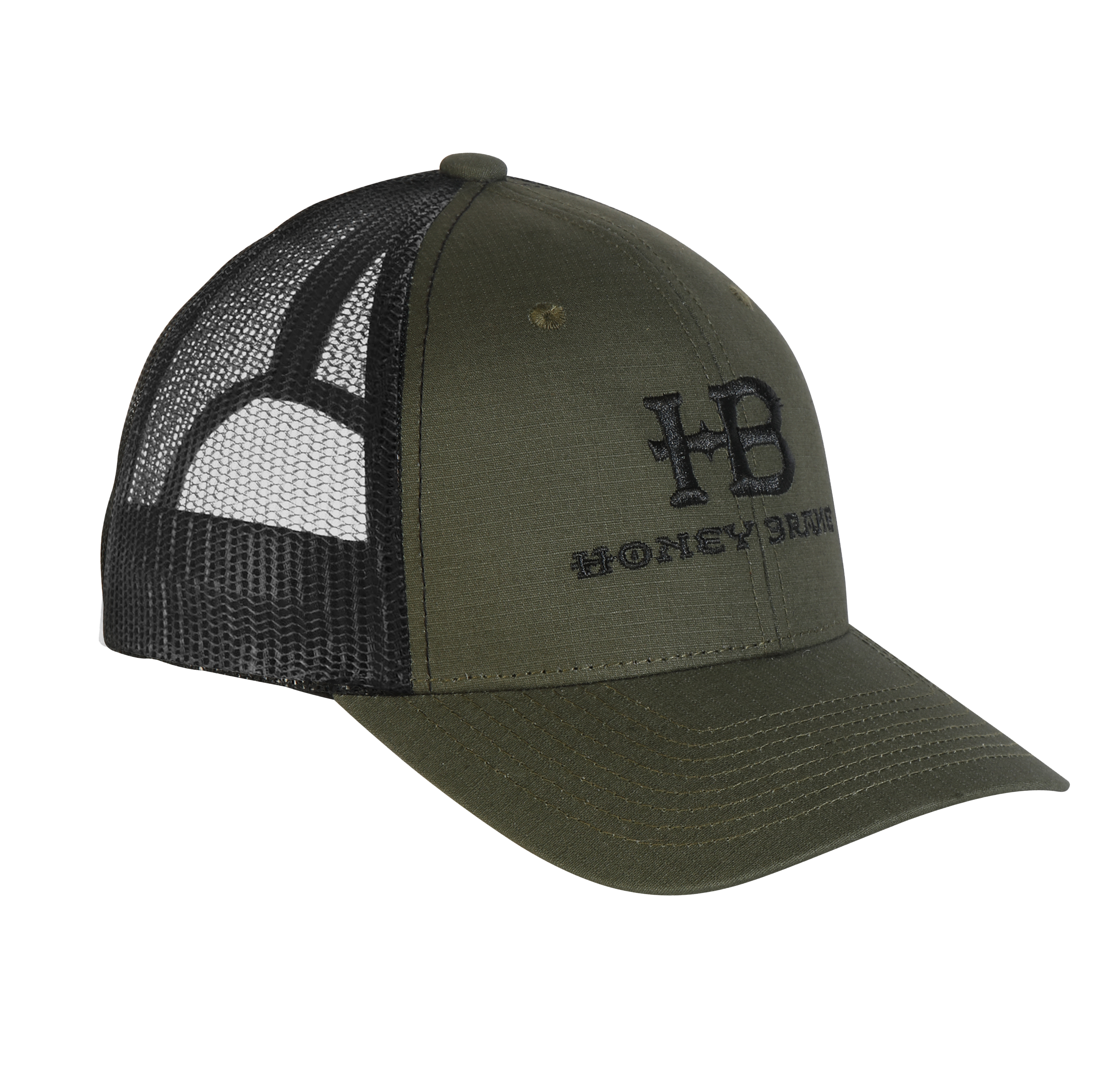 Honey Brake Loden/Black Mesh Hat