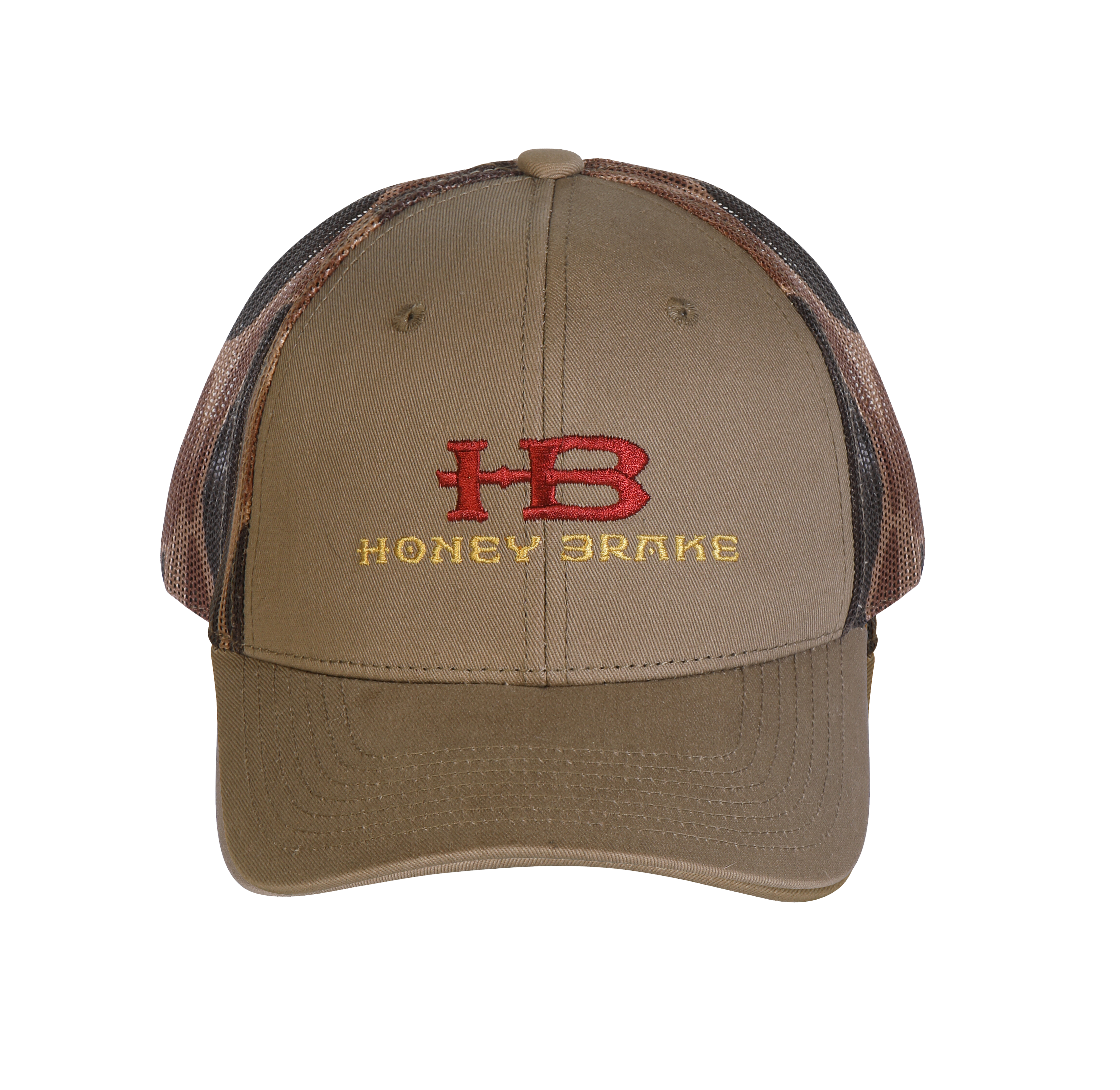 Honey Brake Bronze/Camo Mesh Hat