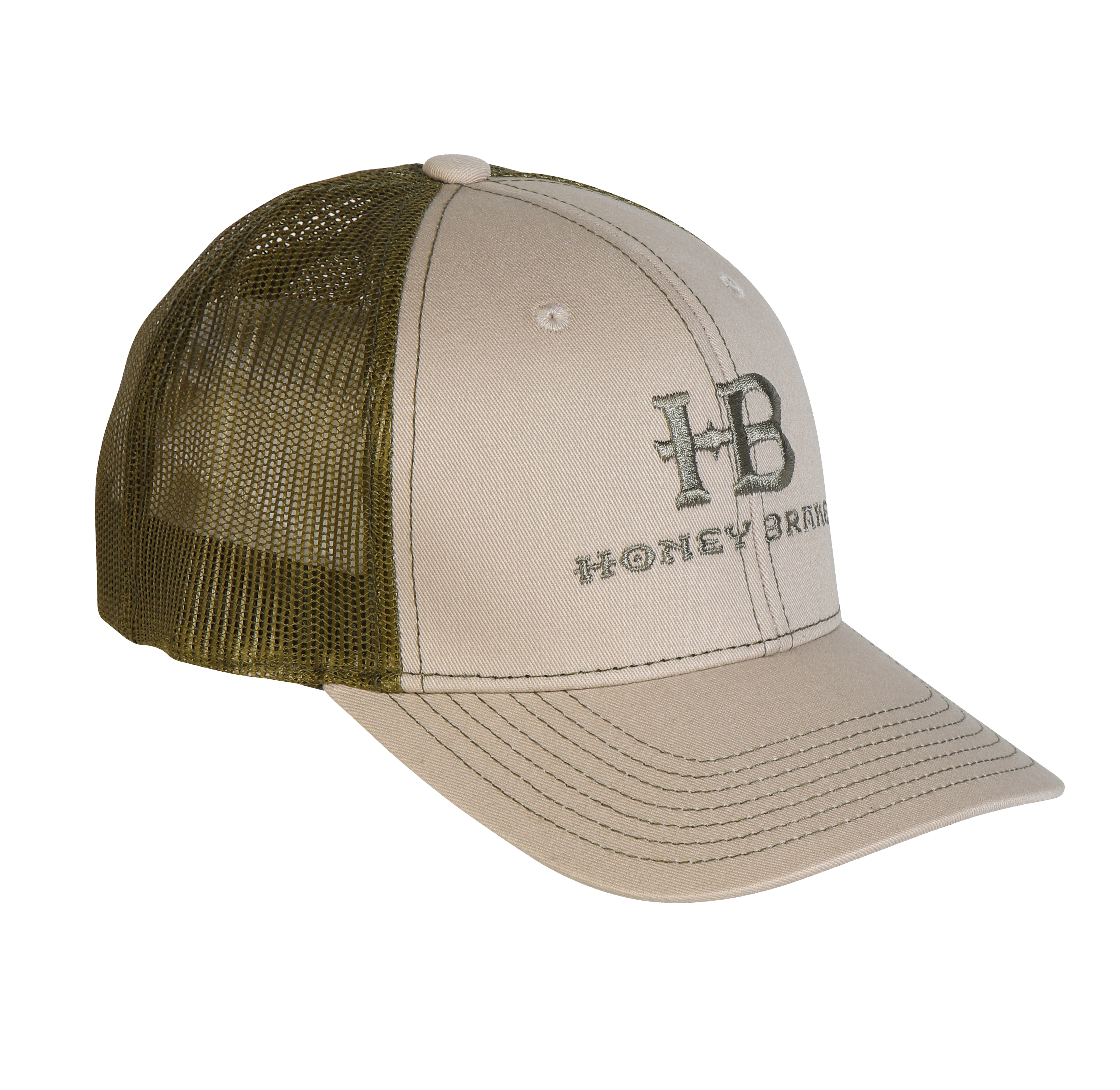 Honey Brake Khaki/Loden Mesh Hat