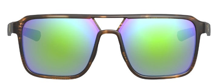 Leupold Sunglasses Bridger - Matte Tortoise, Emerald Mirror
