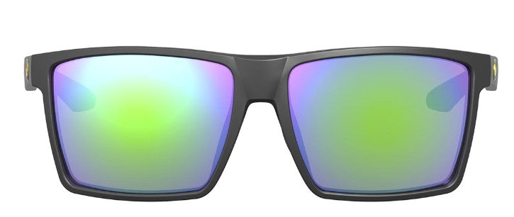 Leupold Sunglasses DeSoto - Matte Black, Emerald Mirror