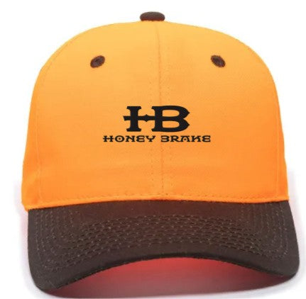 Honey Brake Twill Cap Blaze Orange/Dark Brown
