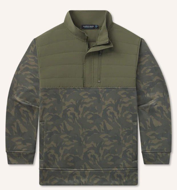 Honey Brake X Southern Marsh Youth Harris 1/2 Zip