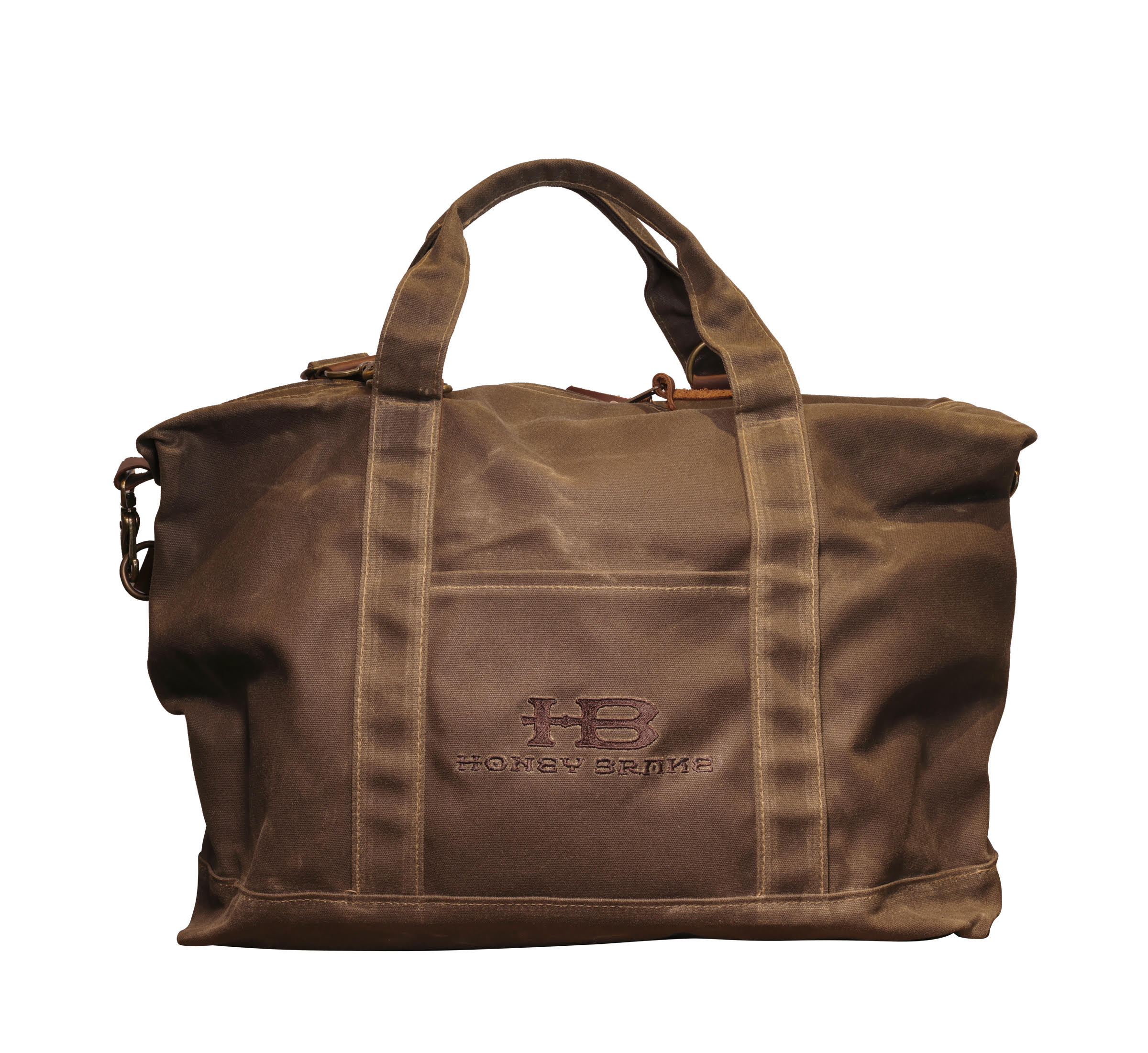 Honey Brake Waxed Canvas Tote Bag
