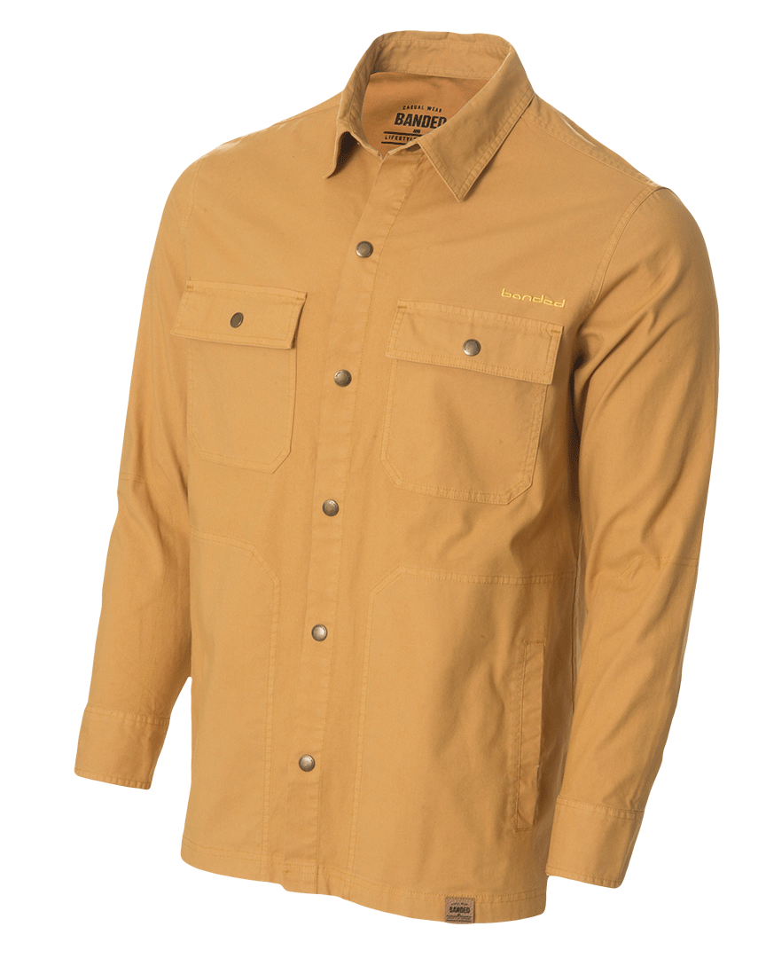 Banded Canvas Camp Jacket