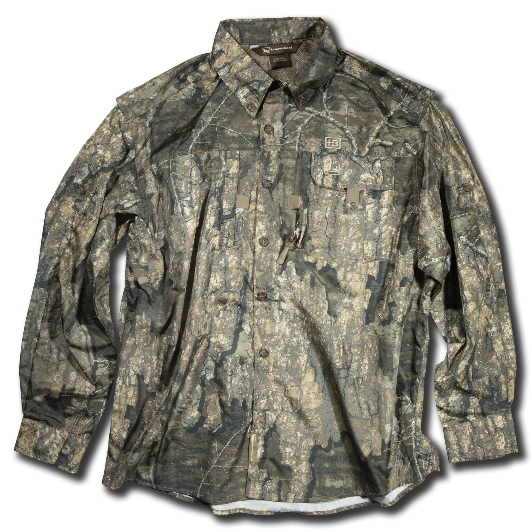Banded Lightweight Vented Hunting Long Sleeve Shirt - Timber