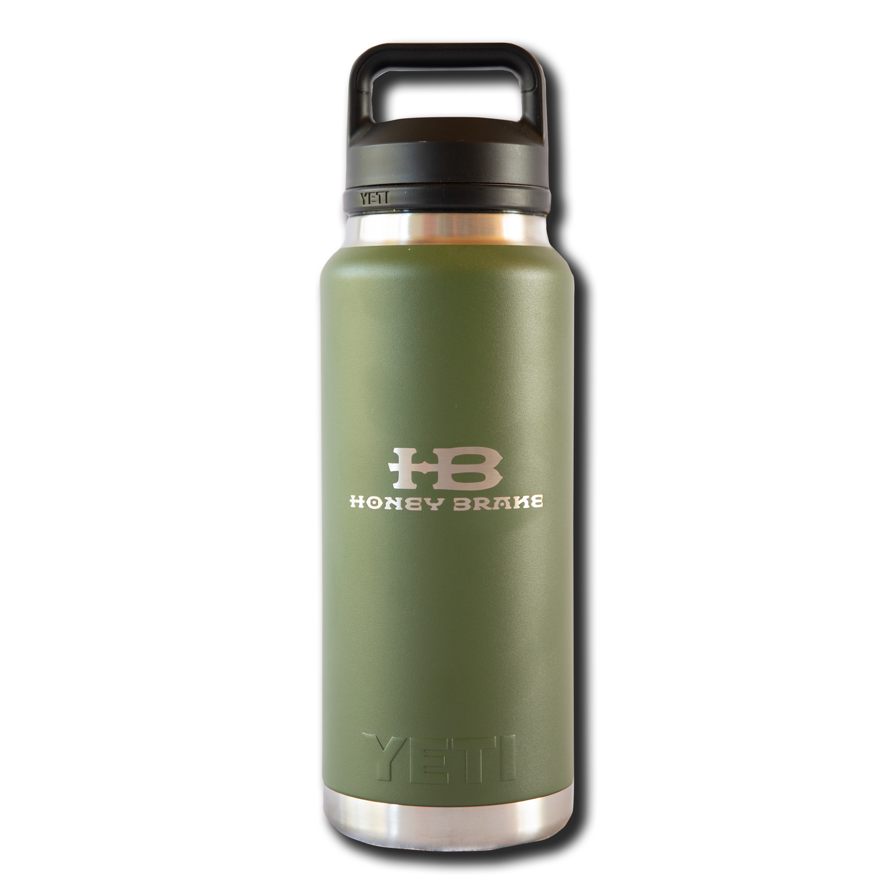 Yeti Rambler 36oz Bottle w/Honey Brake Logo w/Chug Cap