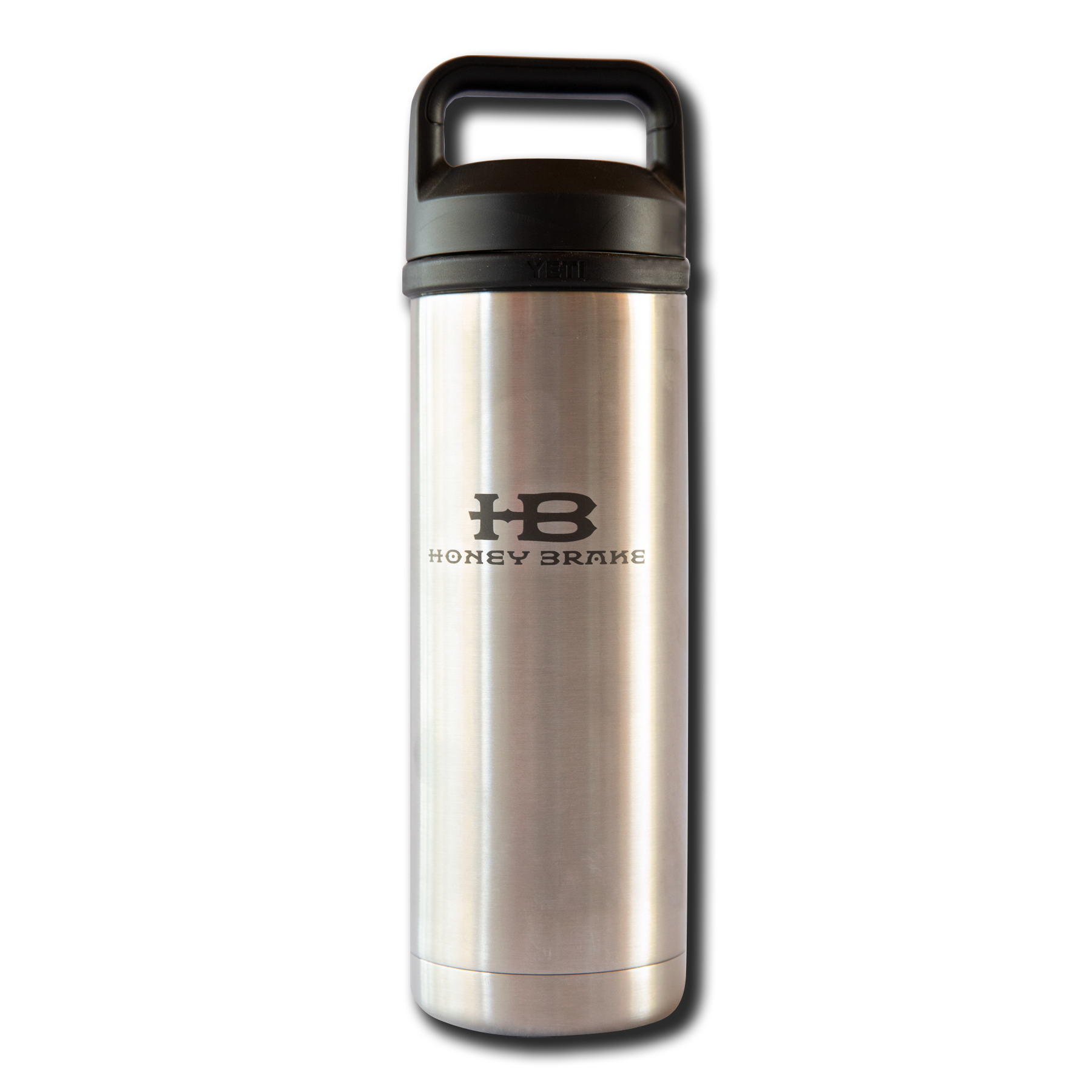 Yeti Rambler 18oz Bottle w/Honey Brake Logo w/Chug Cap