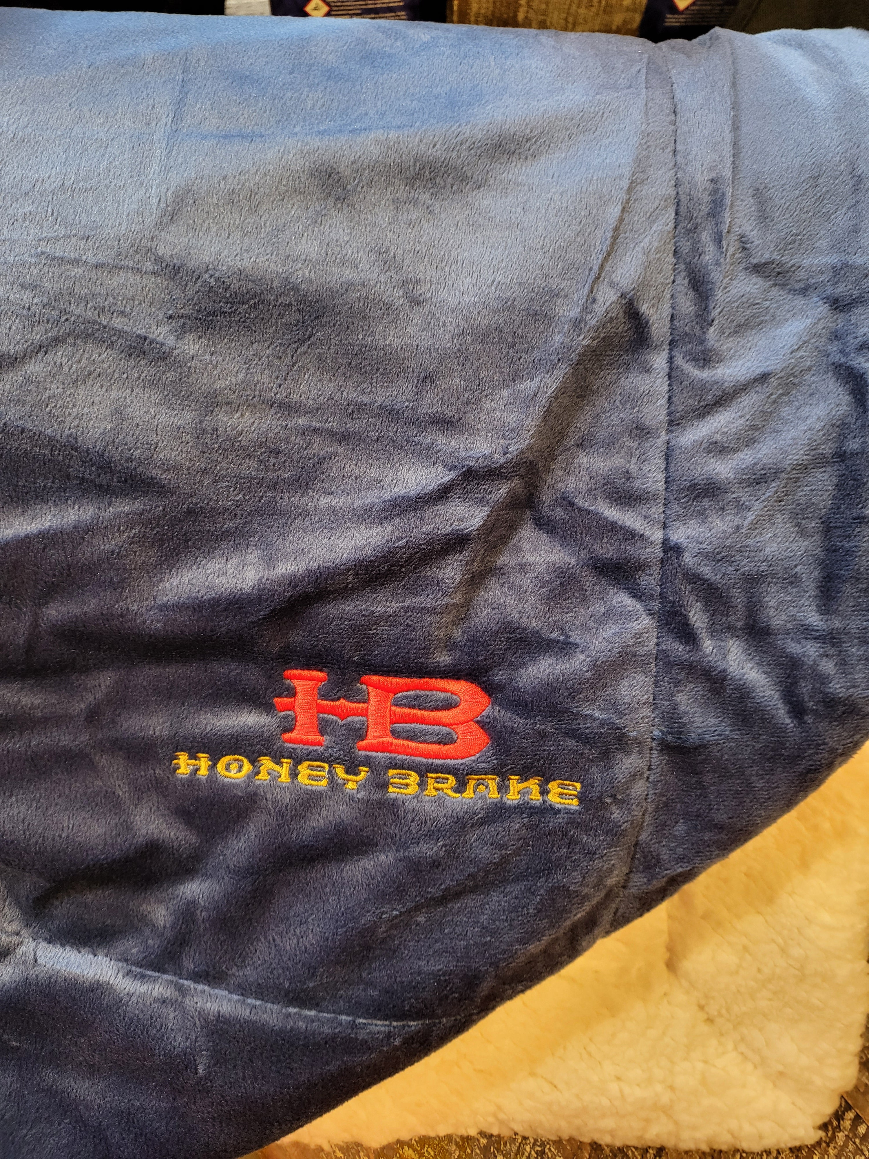 Honey Brake Throw Blanket
