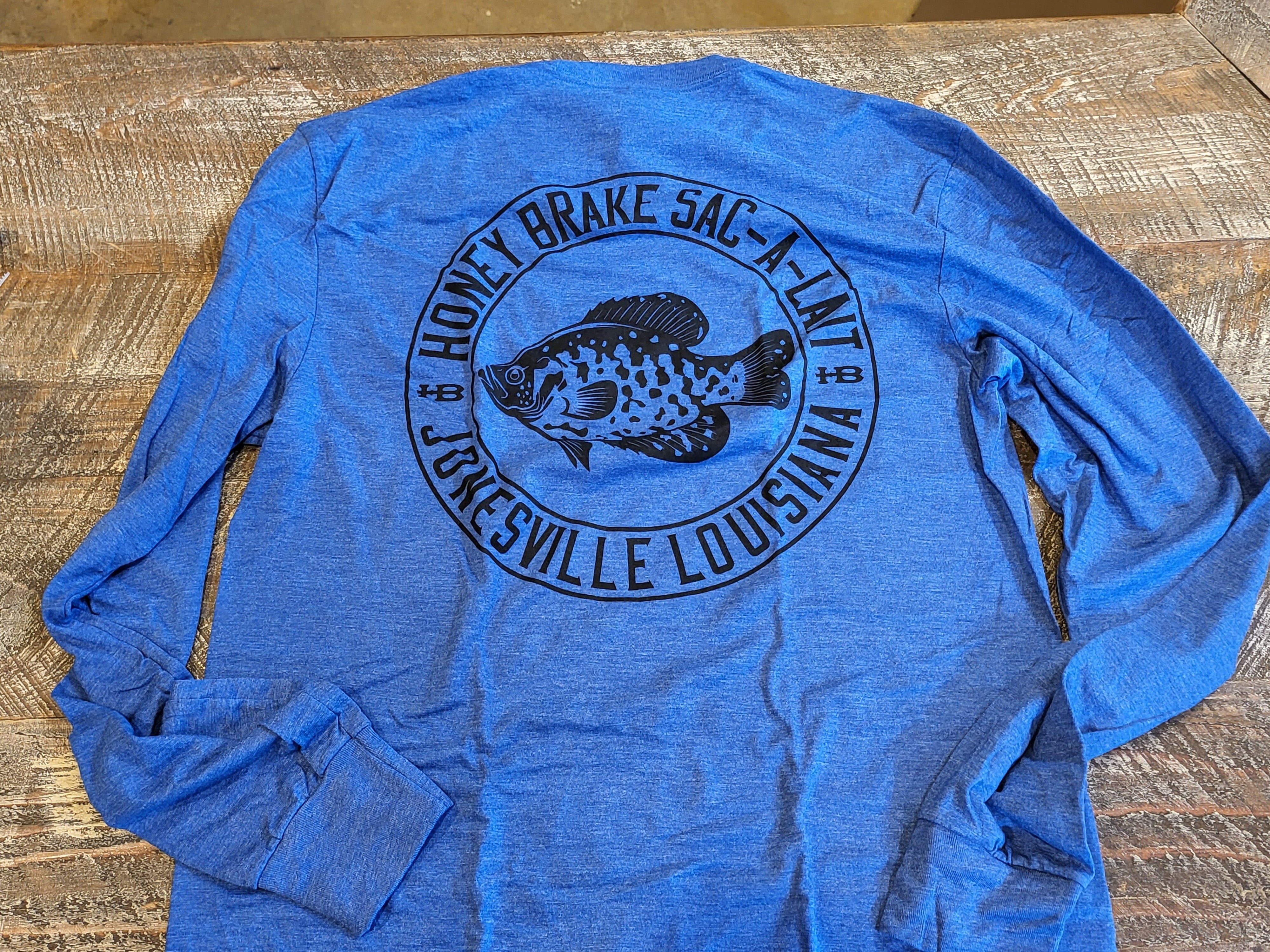 Honey Brake Sac-a-lait Long Sleeve T-shirt