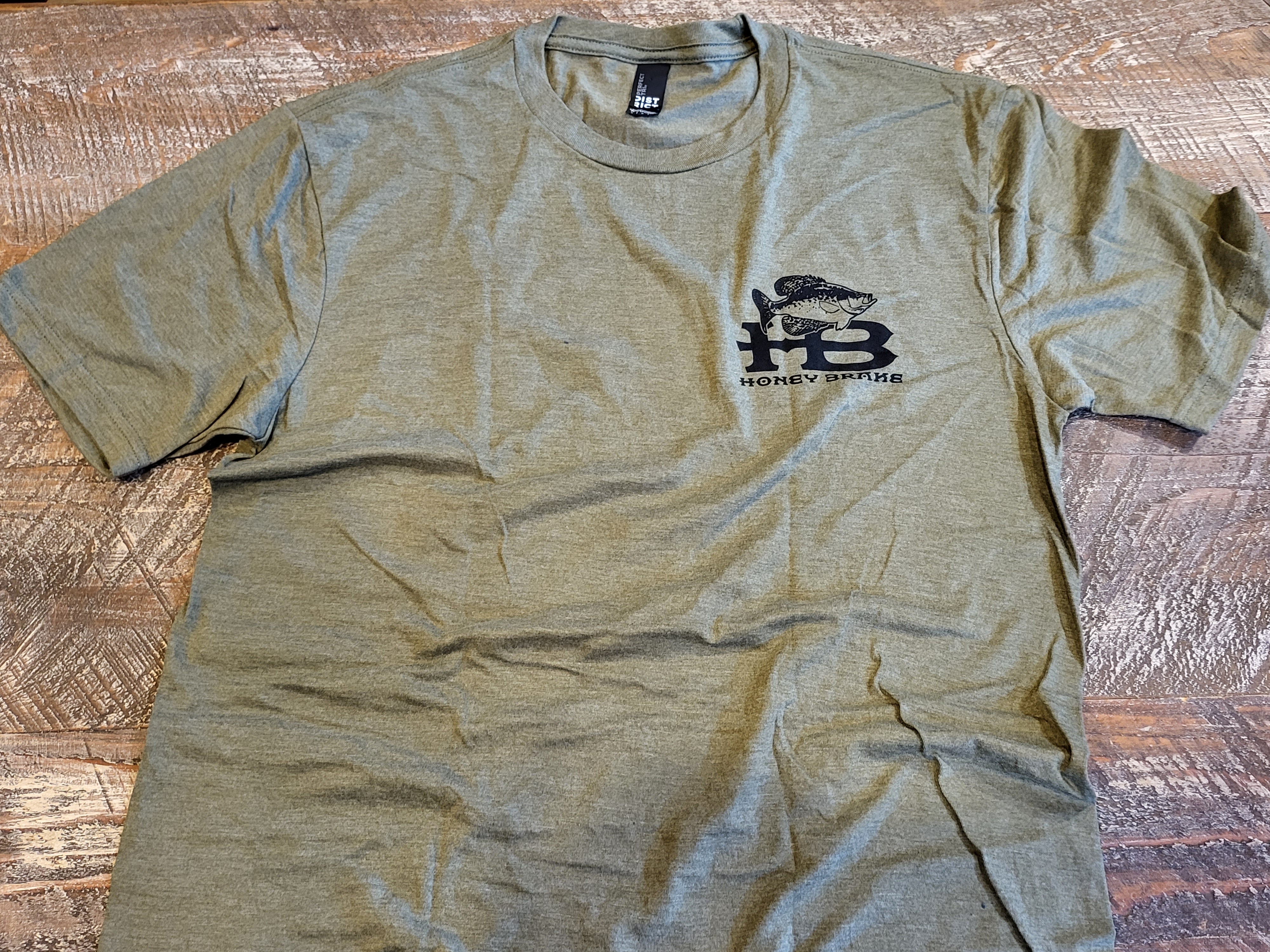 Honey Brake Sac-a-lait Short Sleeve T-shirt