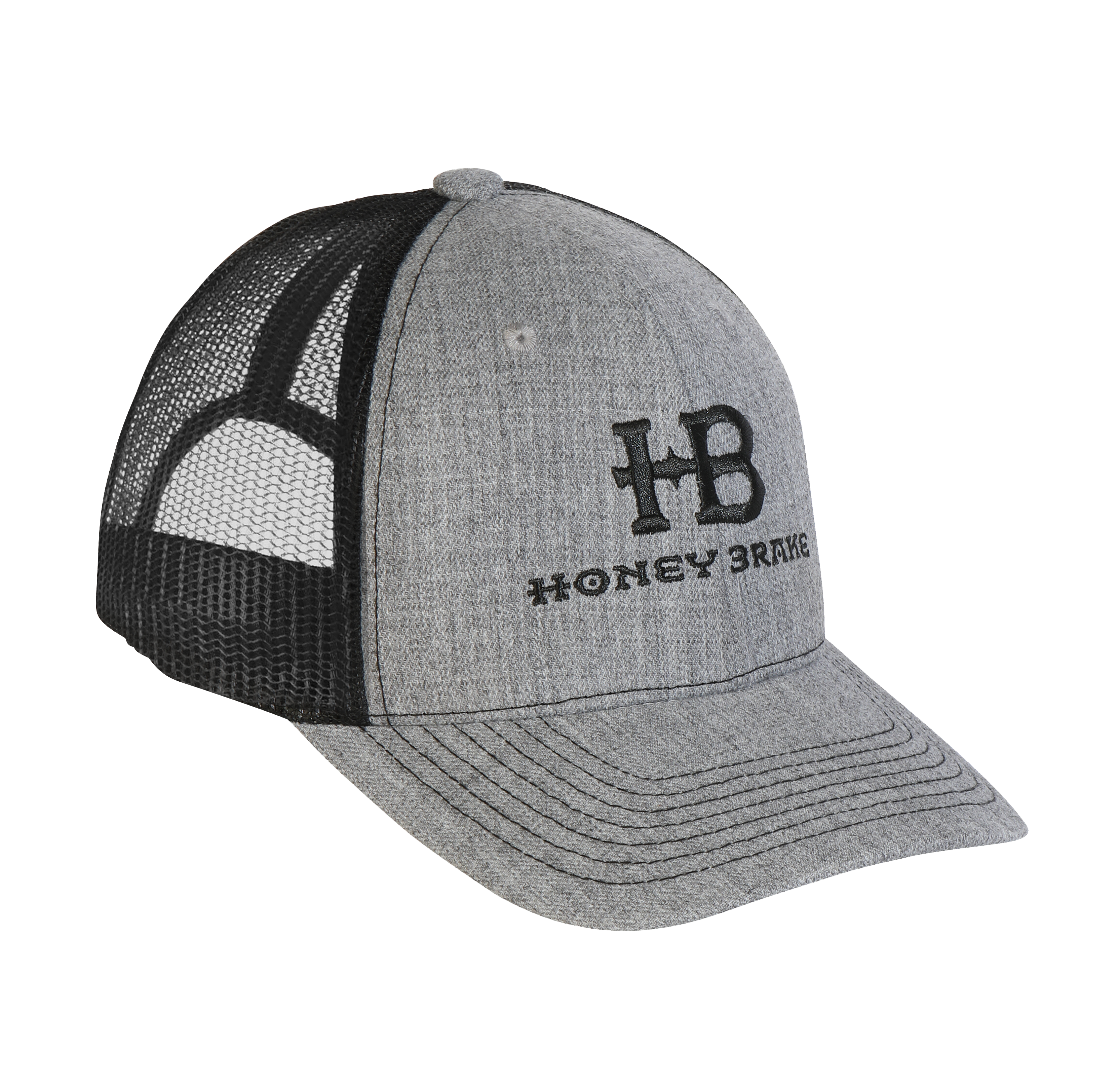 Honey Brake Grey/Black Mesh Hat