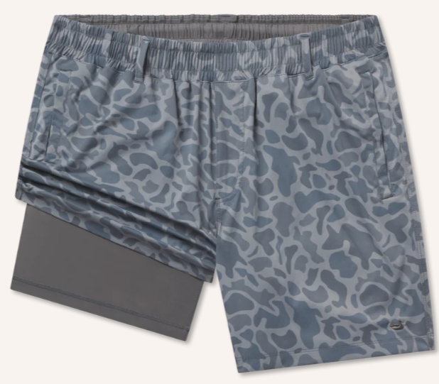 Honey Brake X Southern Marsh Billfish Lined Short 6.5 Inch Camo