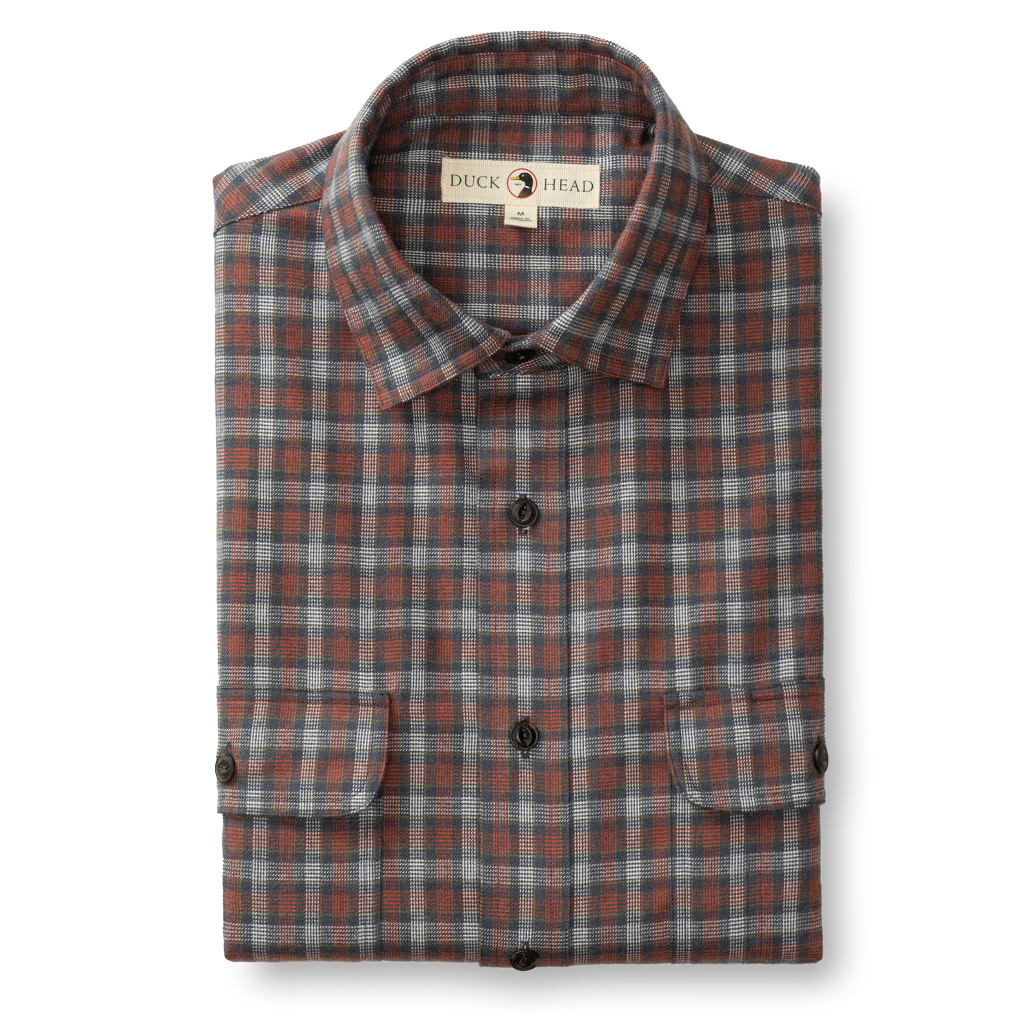 Honey Brake X Duck Head Men's Performance Wool Flannel LS Shirt Ballard