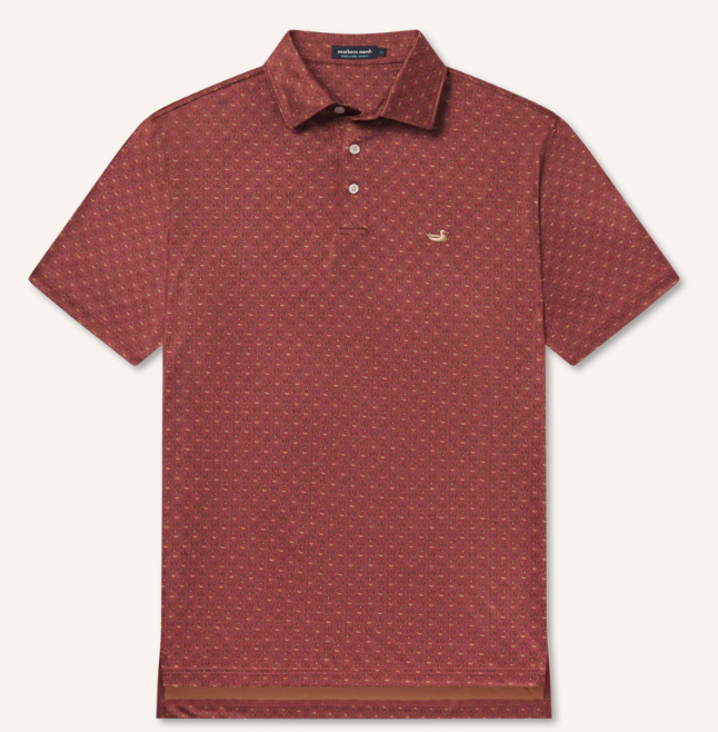Honey Brake X Southern Marsh Flyline SS Polo Marsh Morning