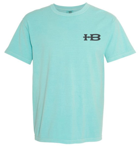 Honey Brake Logo SS Comfort Colors Tee Chalky Mint