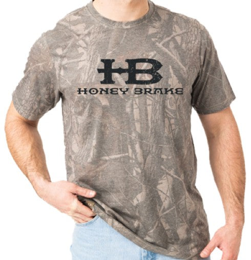 Honey Brake X Realtree  Vintage Hardwoods SS Crew