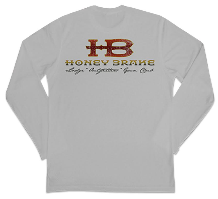 Honey Brake X Native Men's Z1 LS Performance Crew HB Logo