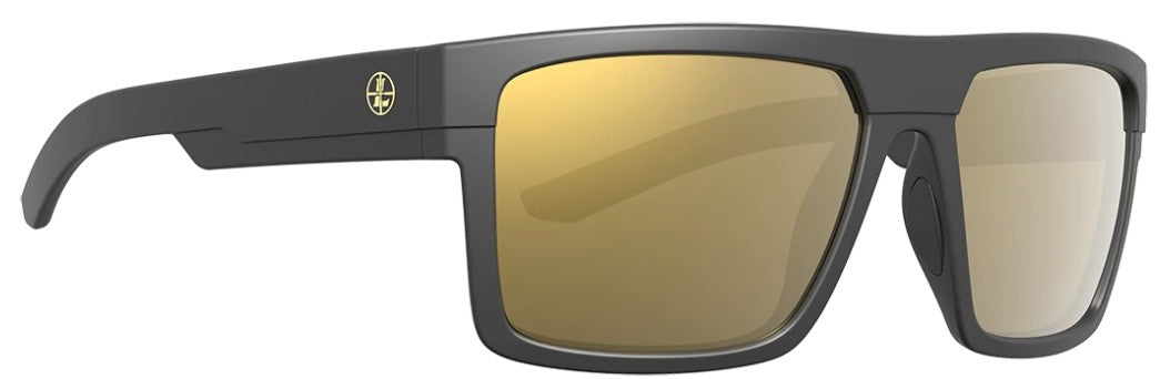 Leupold Sunglasses Becnara - Matte Black, Bronze Mirror