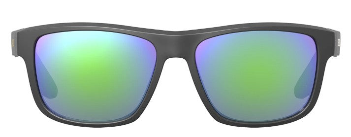 Leupold Sunglasses: Katmai - Matte Black, Emerald Mirror