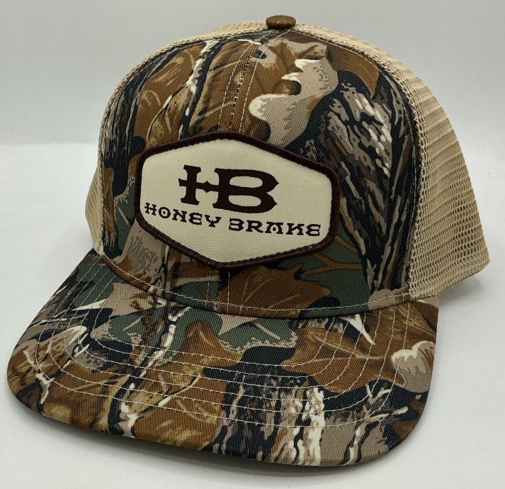 Honey Brake X Lost Hat Slate Trucker Cap Realtree ATX Classic