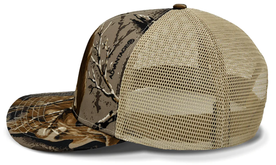 Honey Brake X Lost Hat Slate Trucker Cap Realtree ATX Classic