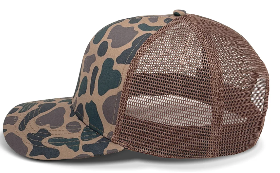 Honey Brake X Lost Hat Slate Trucker Cap Delta Chocolate Brown