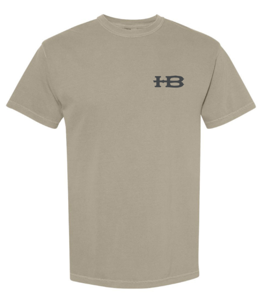 Honey Brake Logo SS Comfort Colors Tee Sandstone