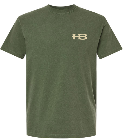 Honey Brake Logo SS Comfort Colors Tee Hemp
