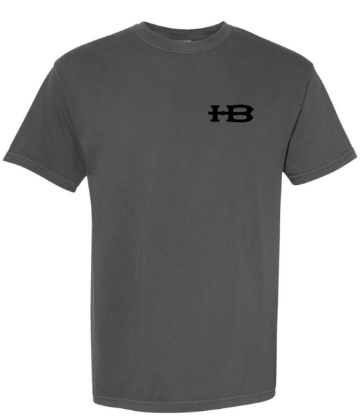 Honey Brake Logo SS Comfort Colors Tee Pepper