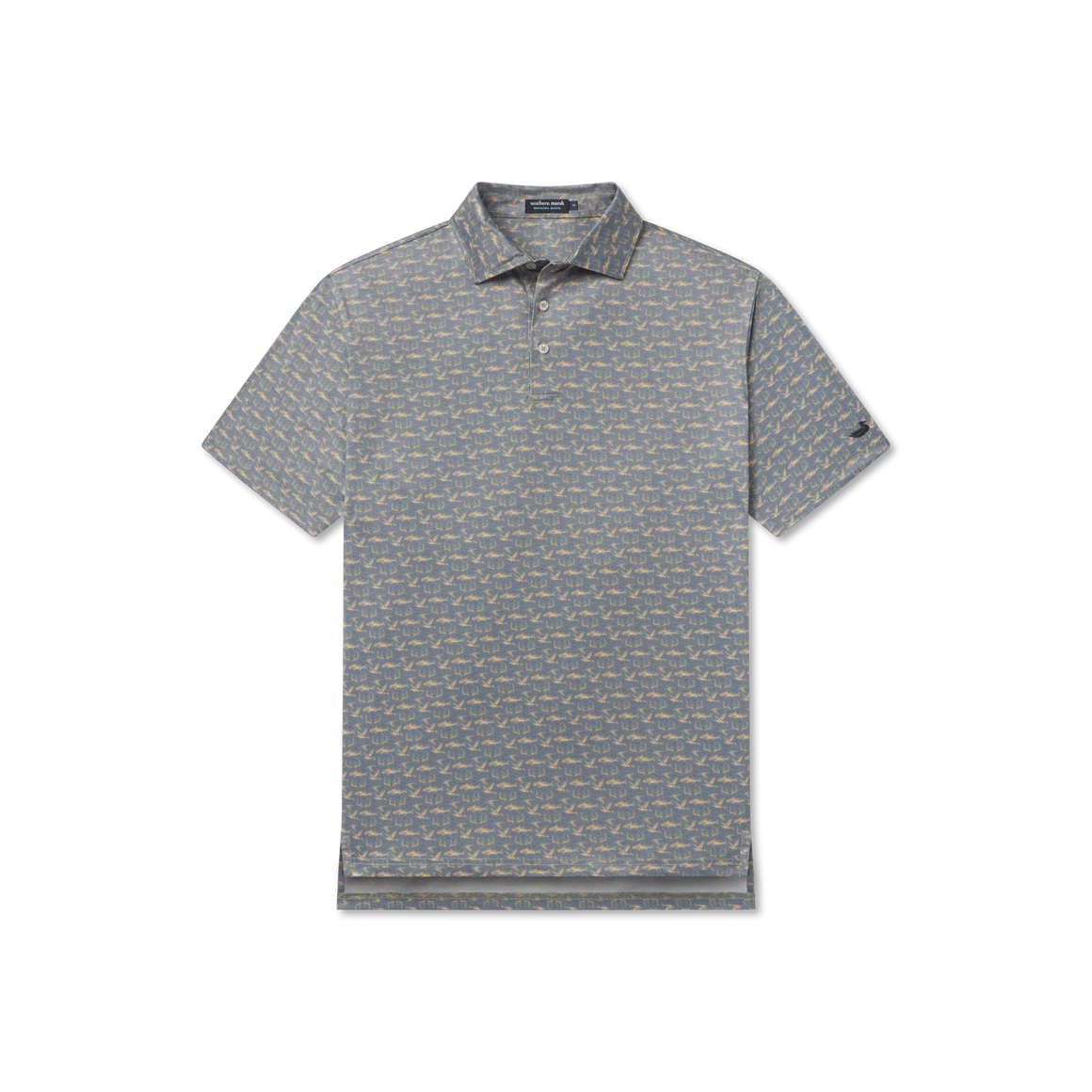 Honey Brake X Southern Marsh Flyline SS Polo - Sportsman's Paradise