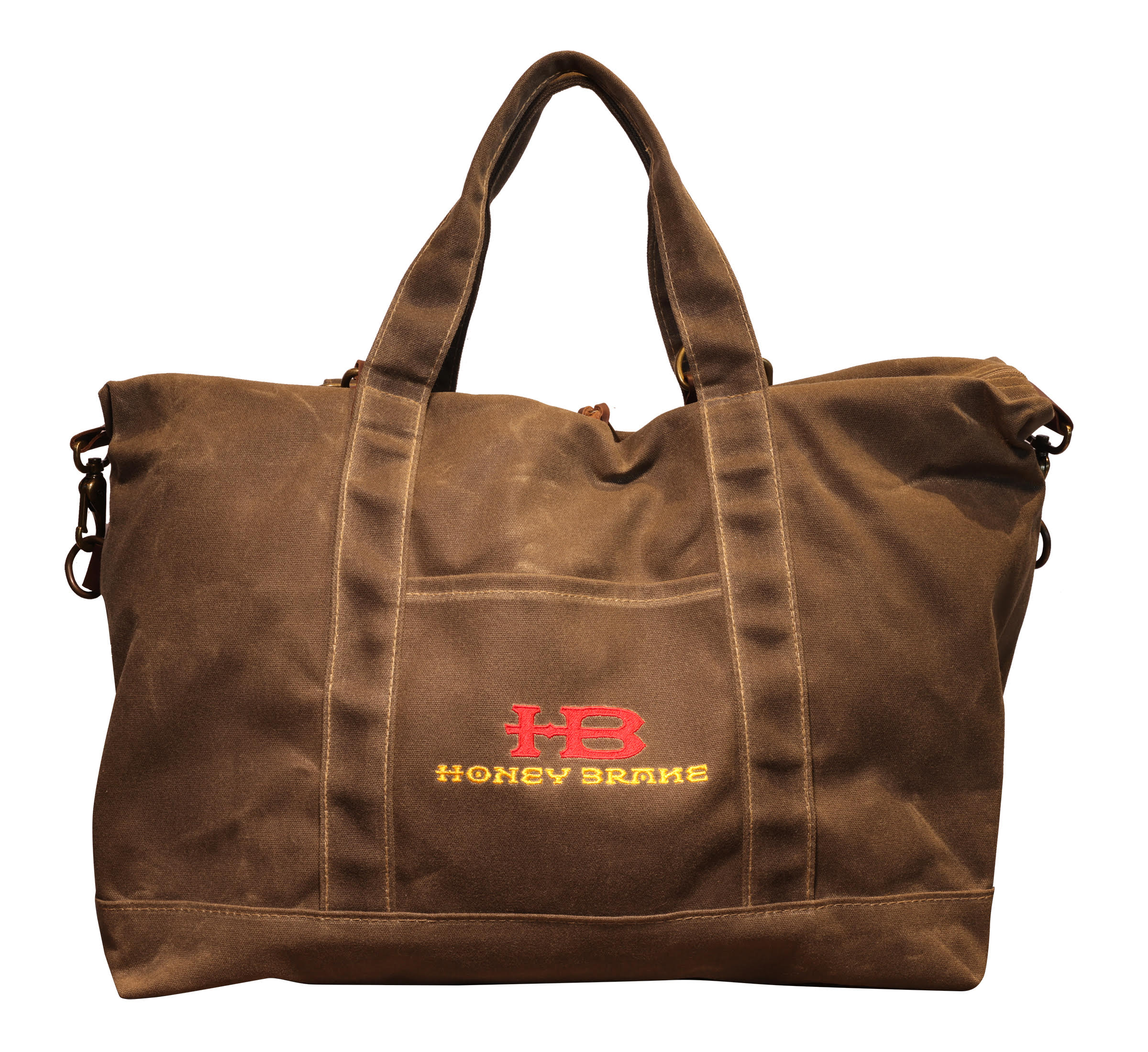 Honey Brake Waxed Canvas Tote Bag