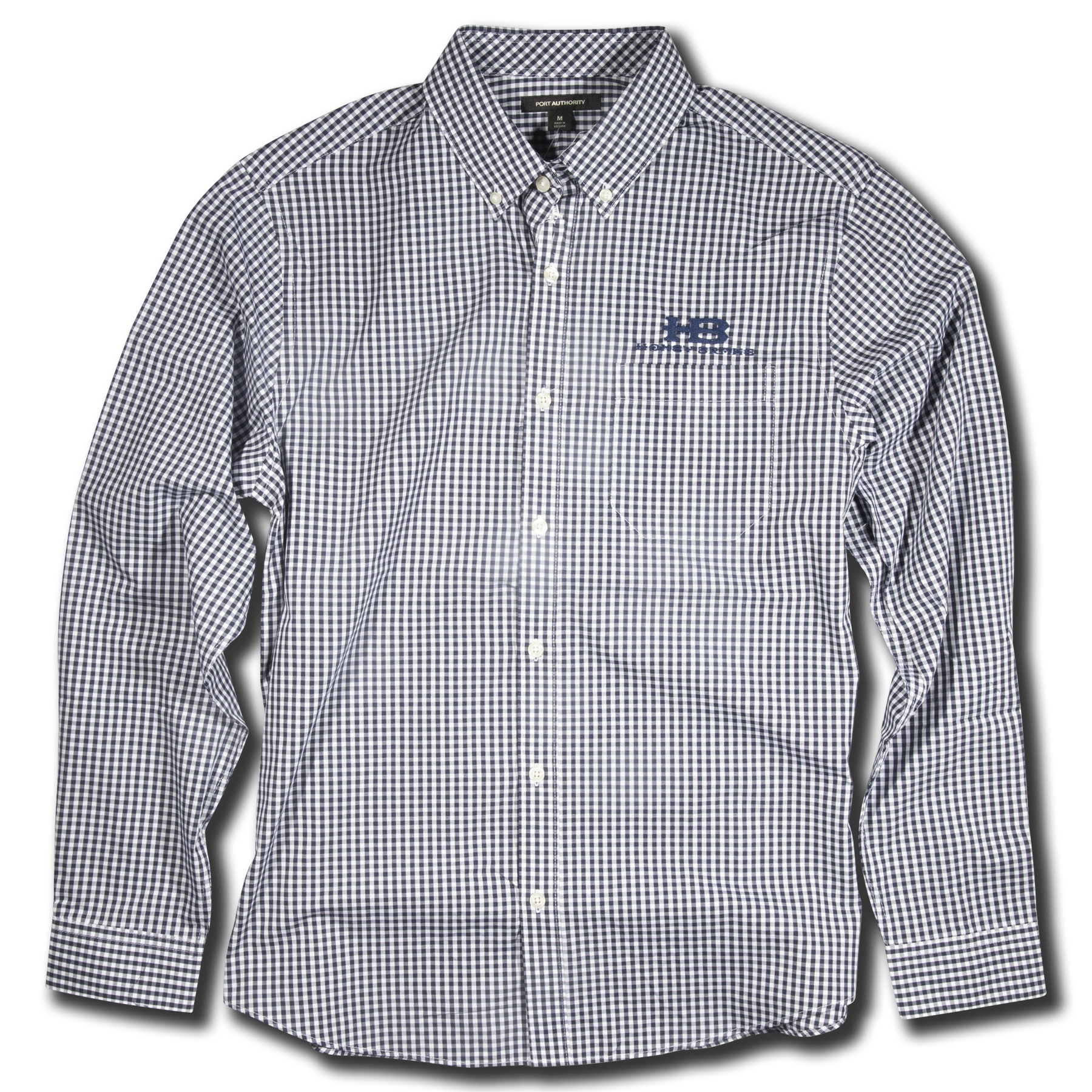 HB Gingham Easy Care Shirt