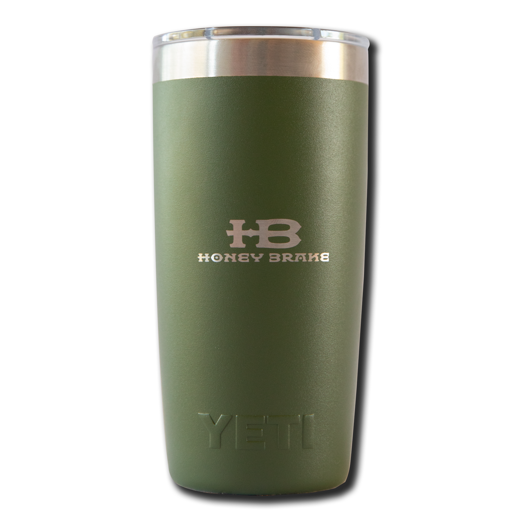 Yeti Rambler 10oz Tumbler w/Honey Brake Logo w/ Magslider Lid