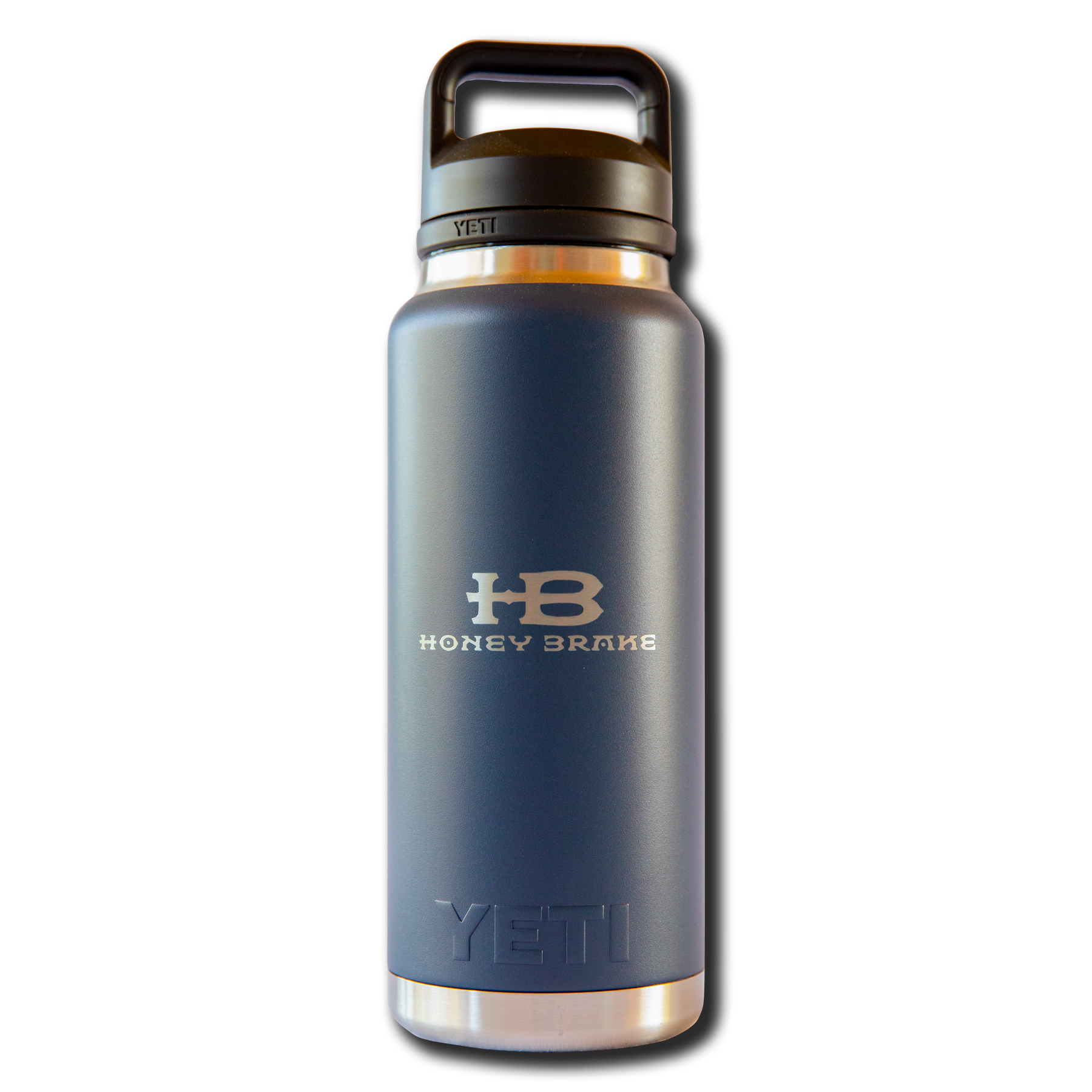 Yeti Rambler 36oz Bottle w/Honey Brake Logo w/Chug Cap
